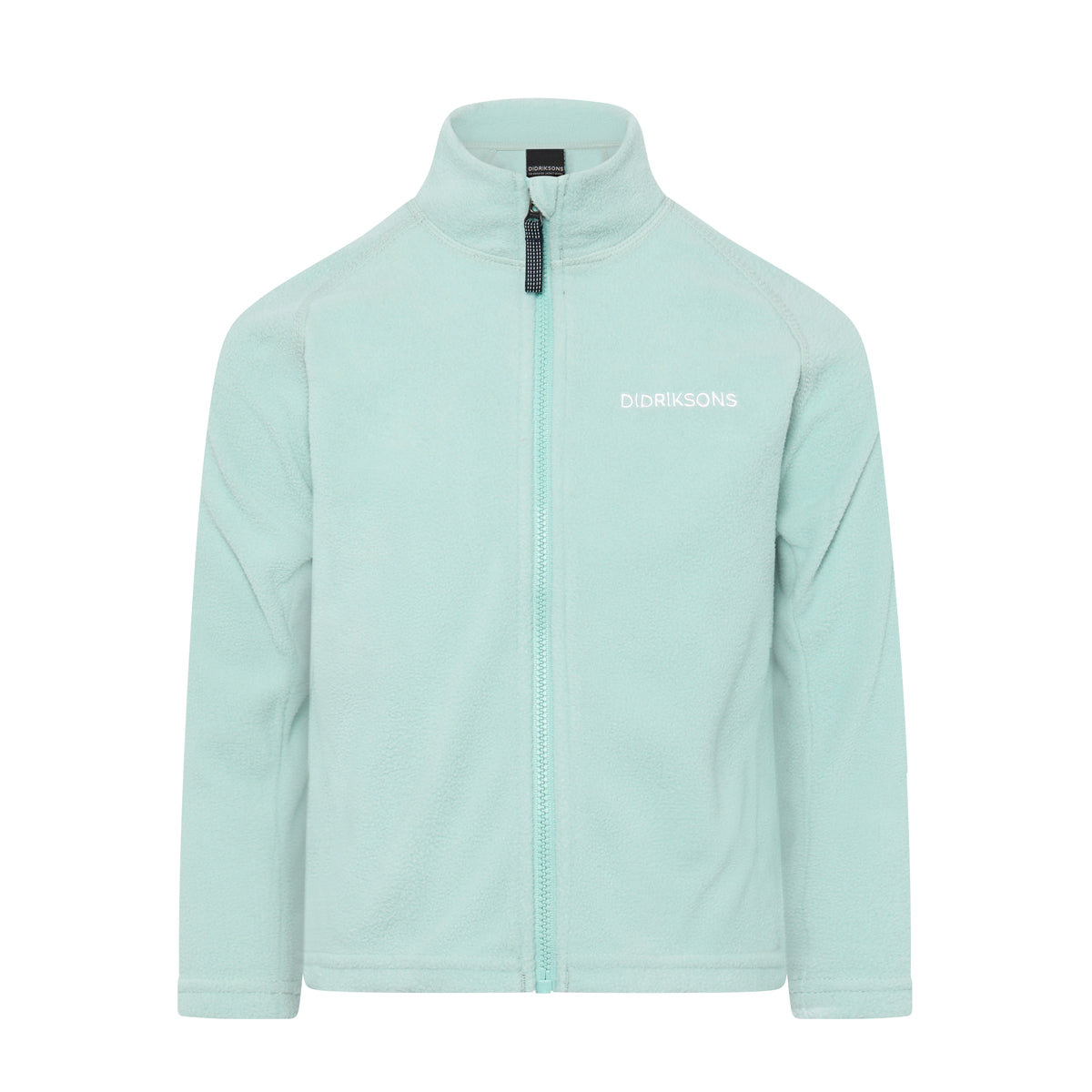 Kids full zip fleece jacket in light blue