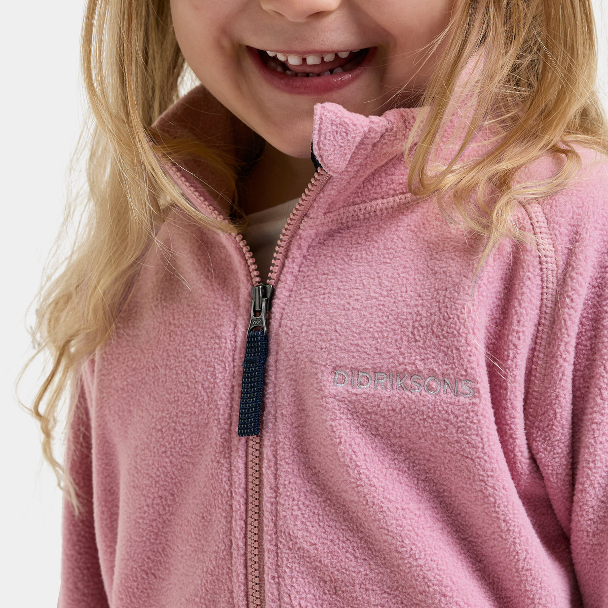 Didriksons Kids Monte Fleece Jacket (Oyster Pink)