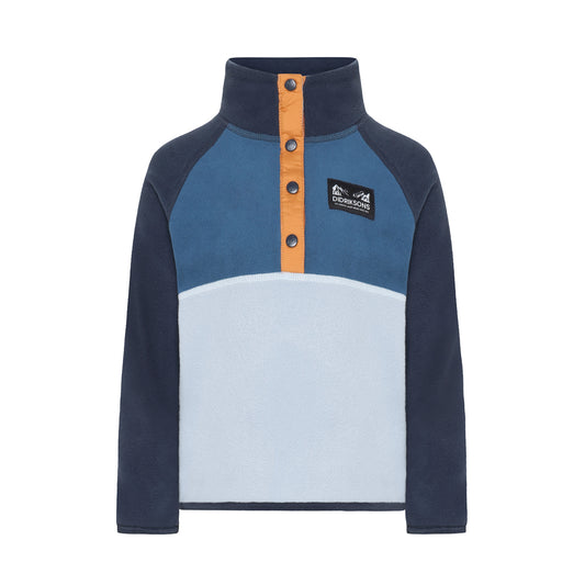Didriksons Kids Monte Half Button (Cloud Blue)