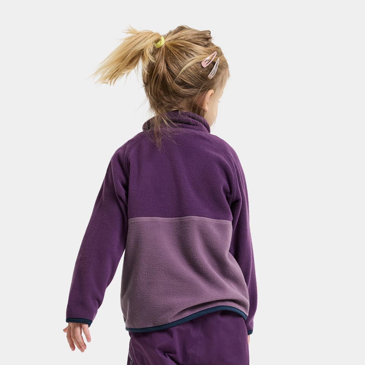 Didriksons Kids Monte Half Button (Northern Purple)