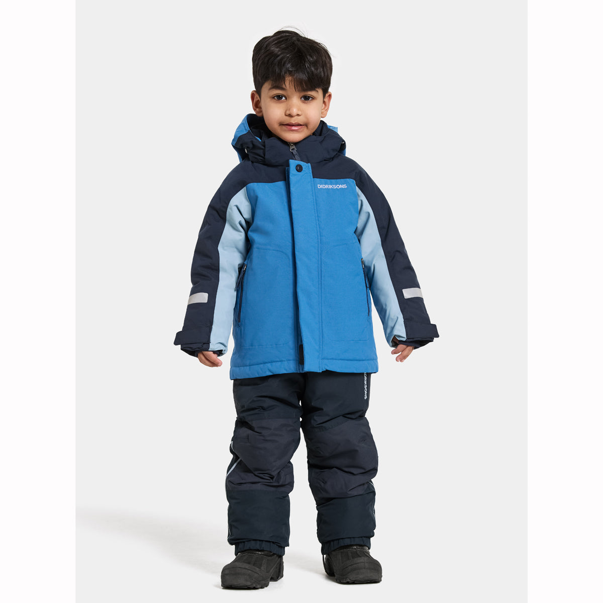 Didriksons Neptun Kids Ski Jacket (Sapphire Blue)