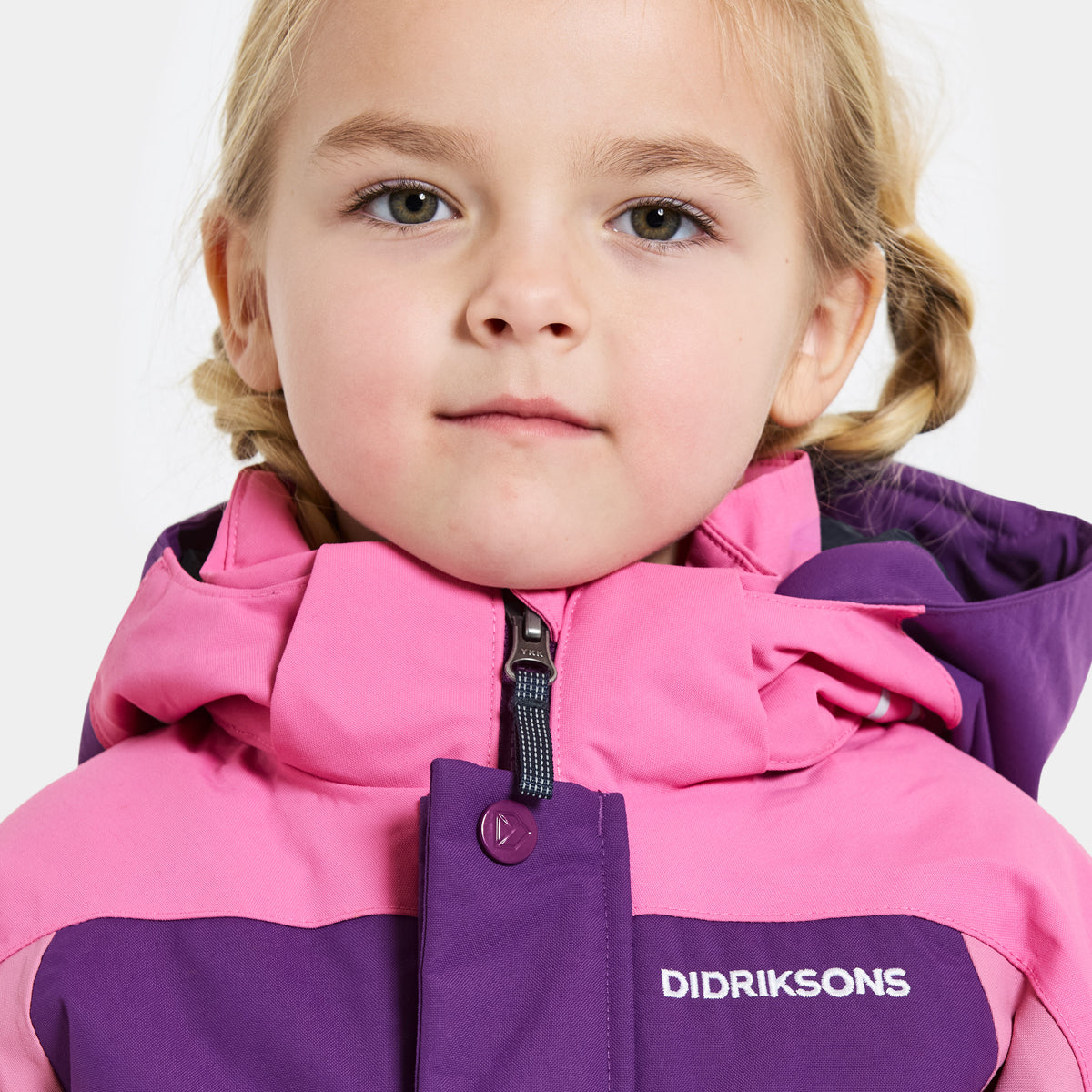 Didriksons Neptun Kids Ski Jacket (Royal Purple)