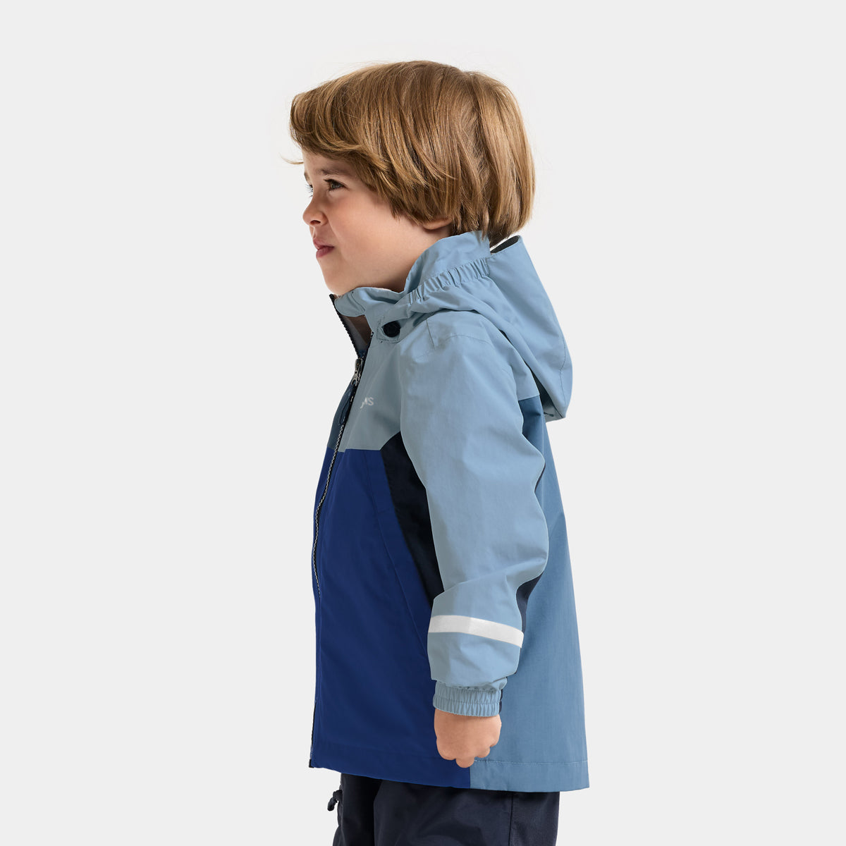 Didriksons Pilvi Kids Waterproof Jacket (Blue Fog)
