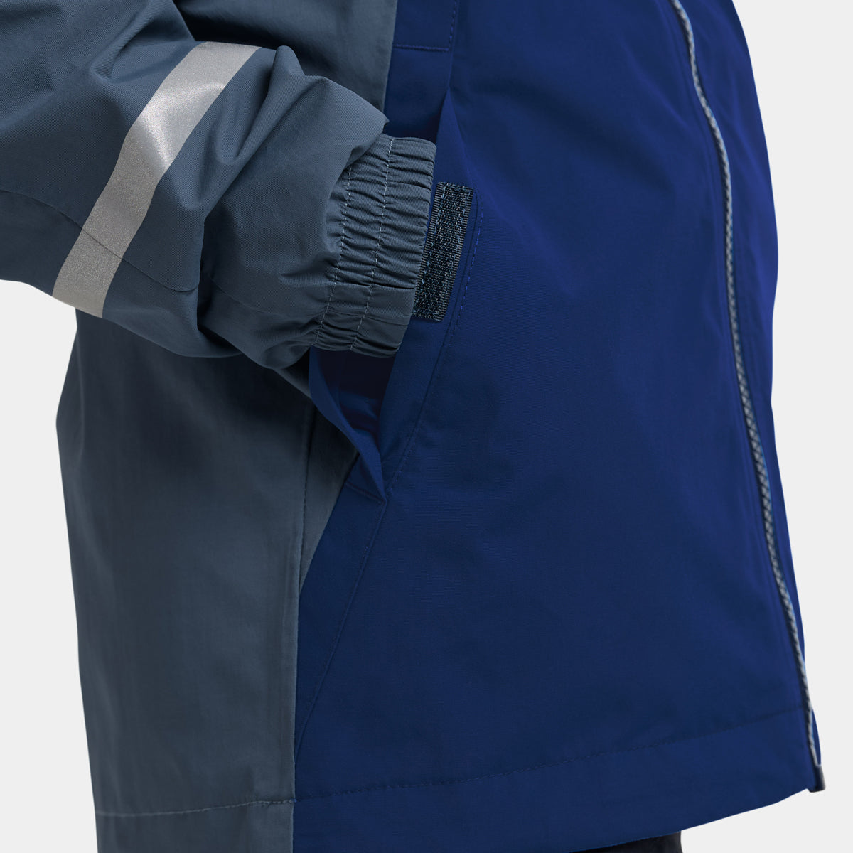 Didriksons Pilvi Kids Waterproof Jacket (Blue Fog)