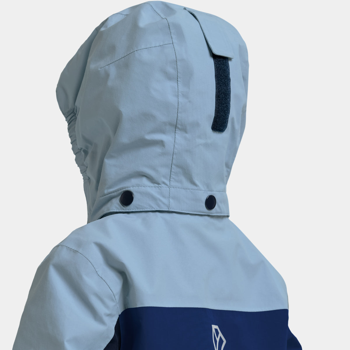 Didriksons Pilvi Kids Waterproof Jacket (Blue Fog)