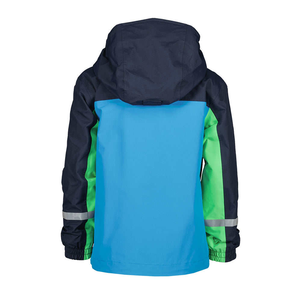Didriksons Pilvi Kids Waterproof Jacket (Flag Blue)