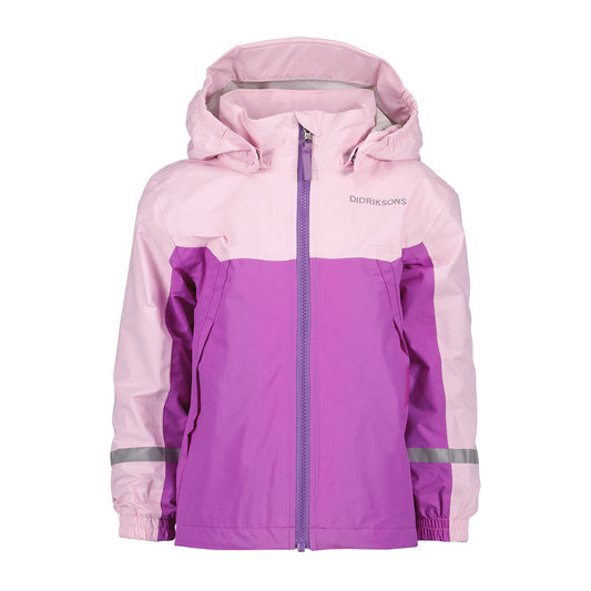 Didriksons Pilvi Kids Waterproof Jacket (Tulip Purple)