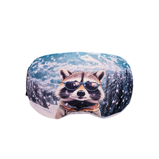 Coolmasc Ski Goggle Cover (Raccoon)