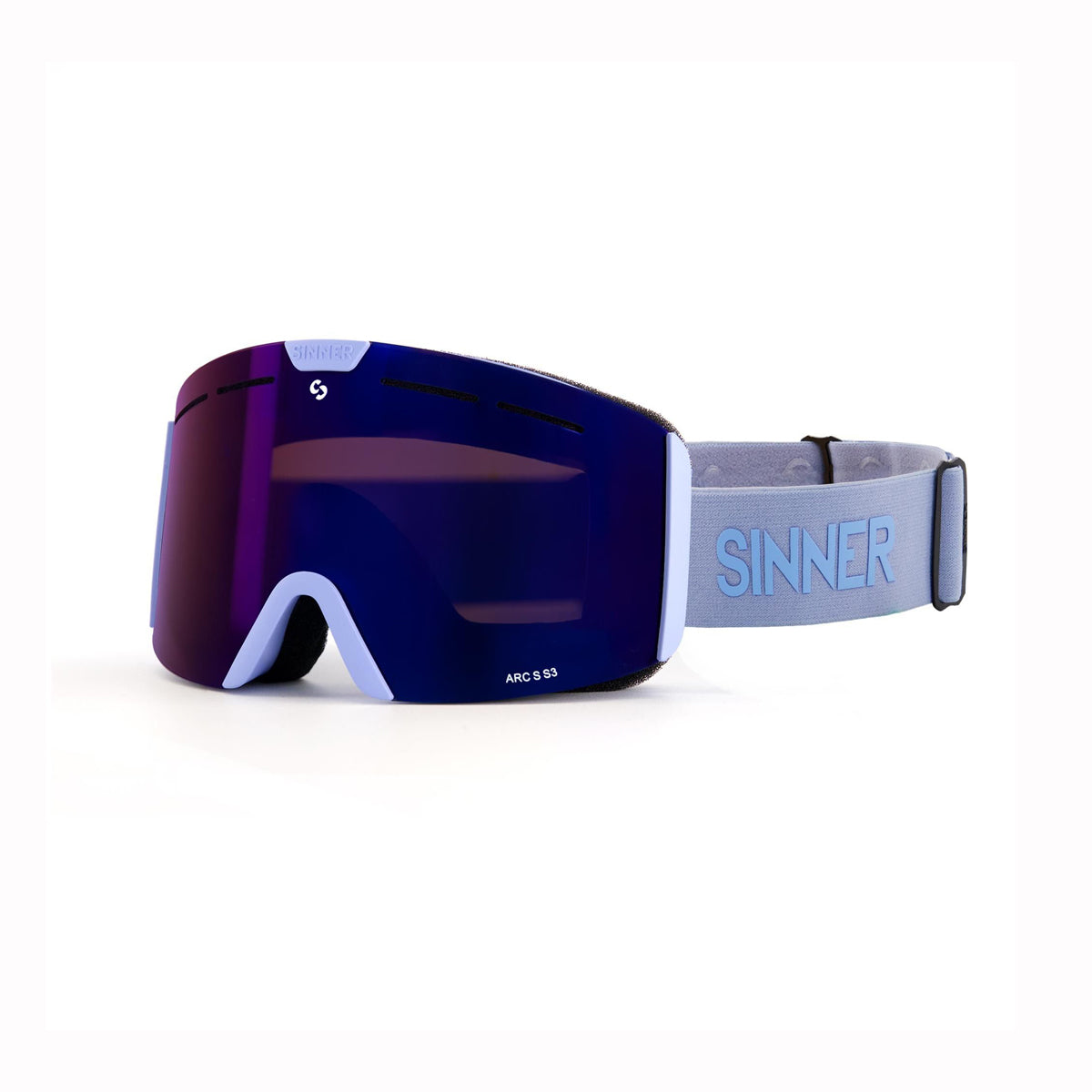 Sinner Arc S Youth Ski Goggles 10 yrs + (Light Blue)