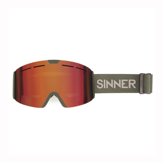 Sinner Arc S Youth Ski Goggles 10 yrs + (Green Moss)