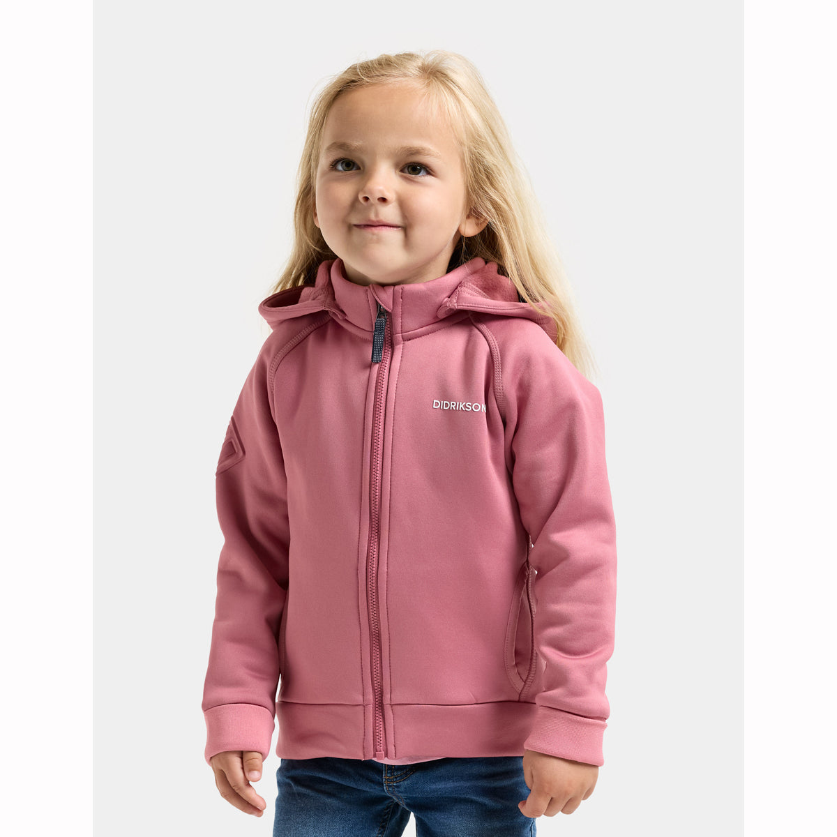 Didriksons Kids Siljan Jacket (Heather Pink)