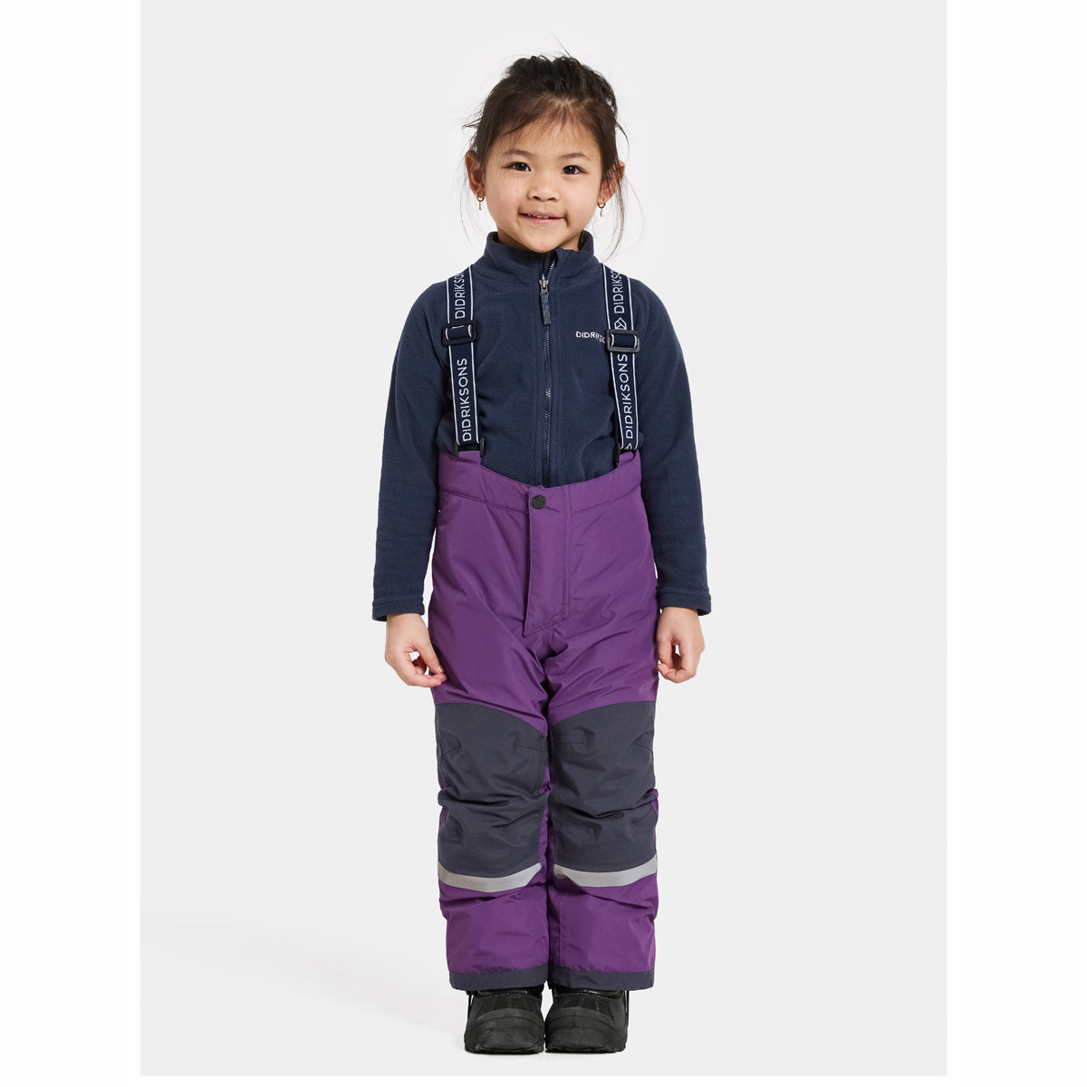 Didriksons Skare Kids Waterproof Insulated Ski Set (Royal Purple)