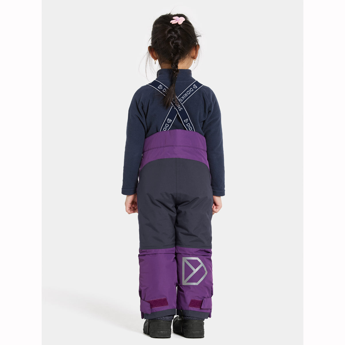 Didriksons Skare Kids Waterproof Insulated Ski Set (Royal Purple)