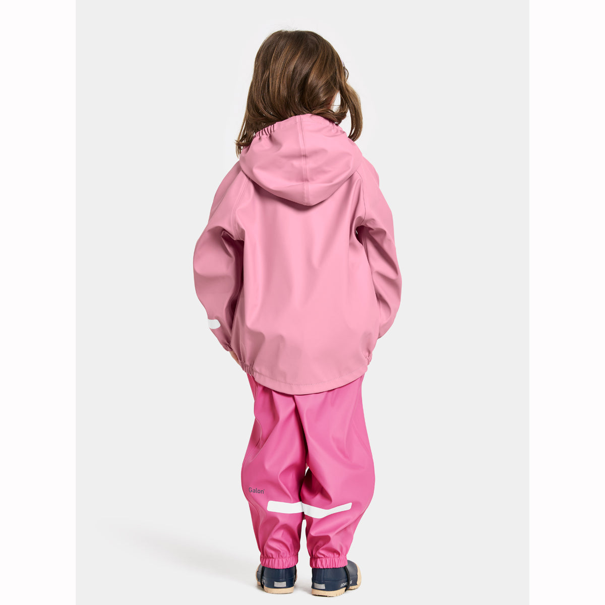 Didriksons Kids Waterproof Slaskeman Sets (Light Heather Pink)