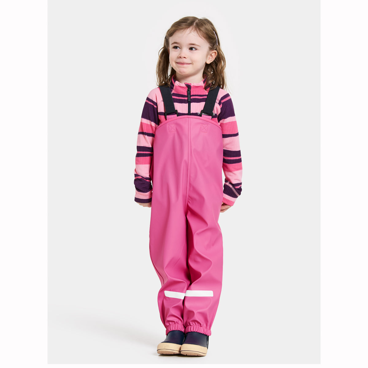 Didriksons Kids Waterproof Slaskeman Sets (Light Heather Pink)
