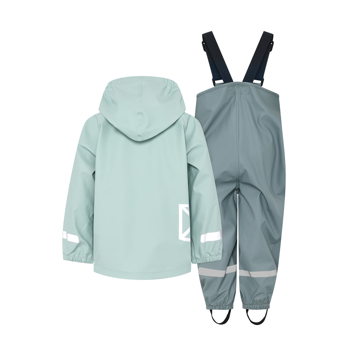Didriksons Kids Waterproof Slaskeman Sets (Ocean Mint)