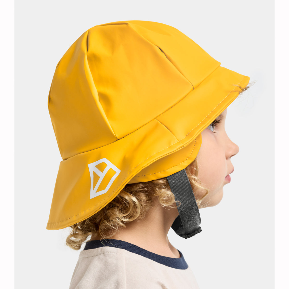 Didriksons Kids Southwest PU Rain Hat (Yellow)