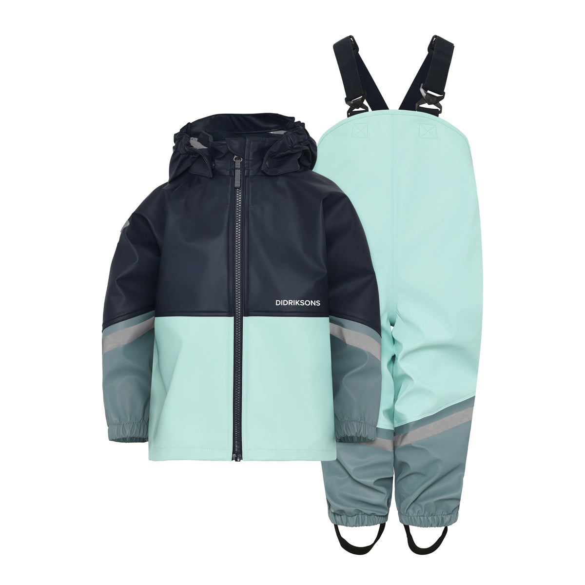 Didriksons Waterman Waterproof Kids Set (Ocean Mint)