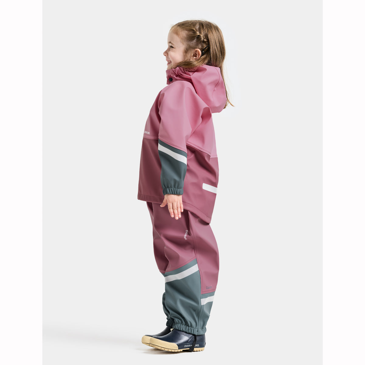 Didriksons Waterman Kids Set (Light Heather Pink)