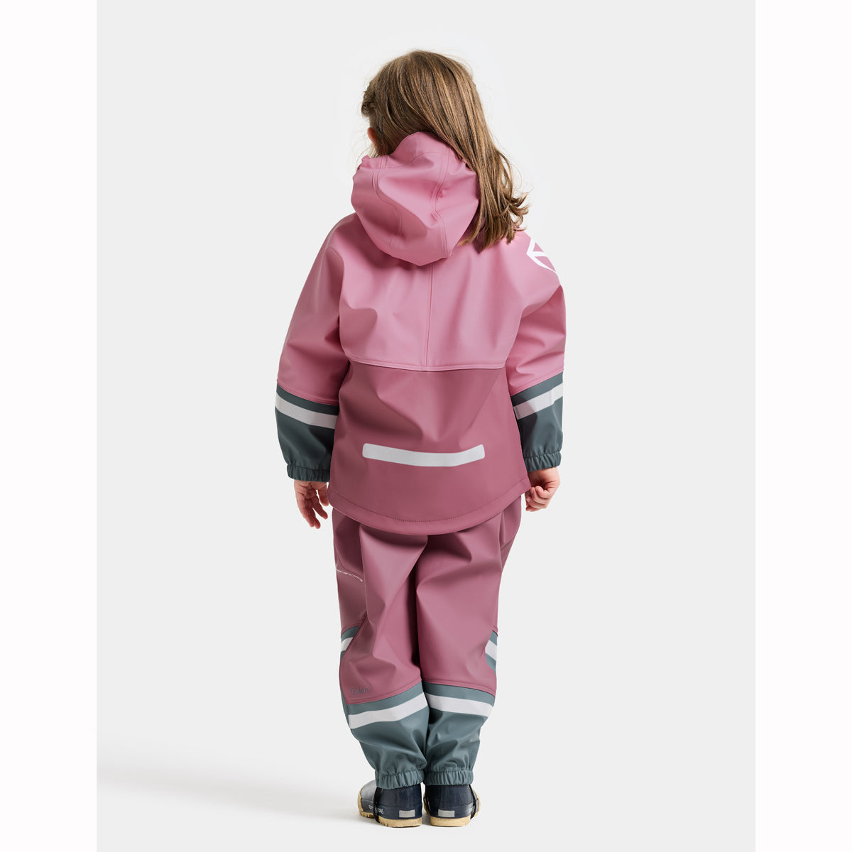 Didriksons Waterman Kids Set (Light Heather Pink)