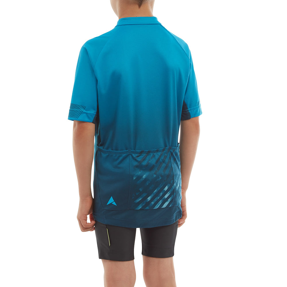 Altura Airstream Kids Short Sleeve Cycling Jersey (Blue)