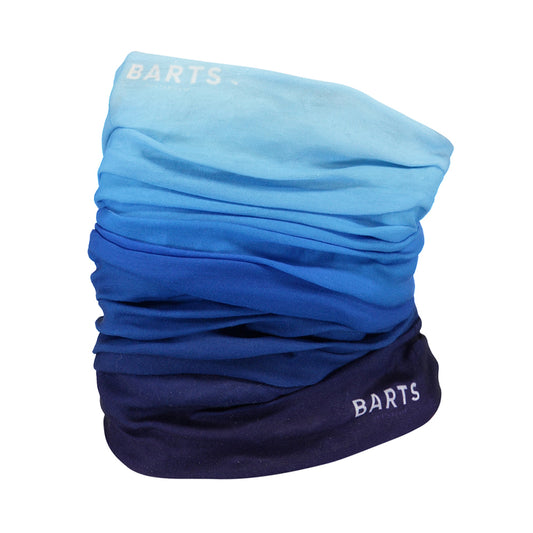 Barts kids neck warmer in dip dye blue