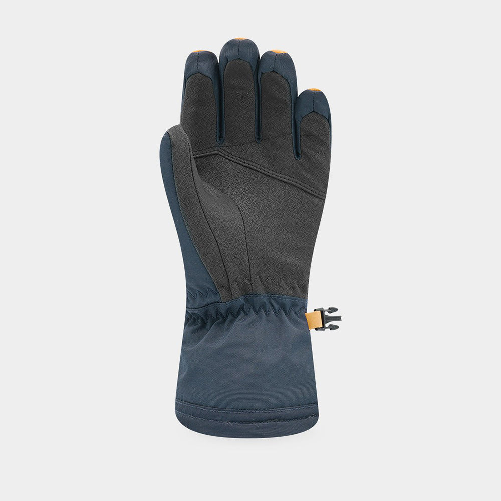 Racer Giga Kids Gore-Tex Ski Gloves (Navy / Brown)