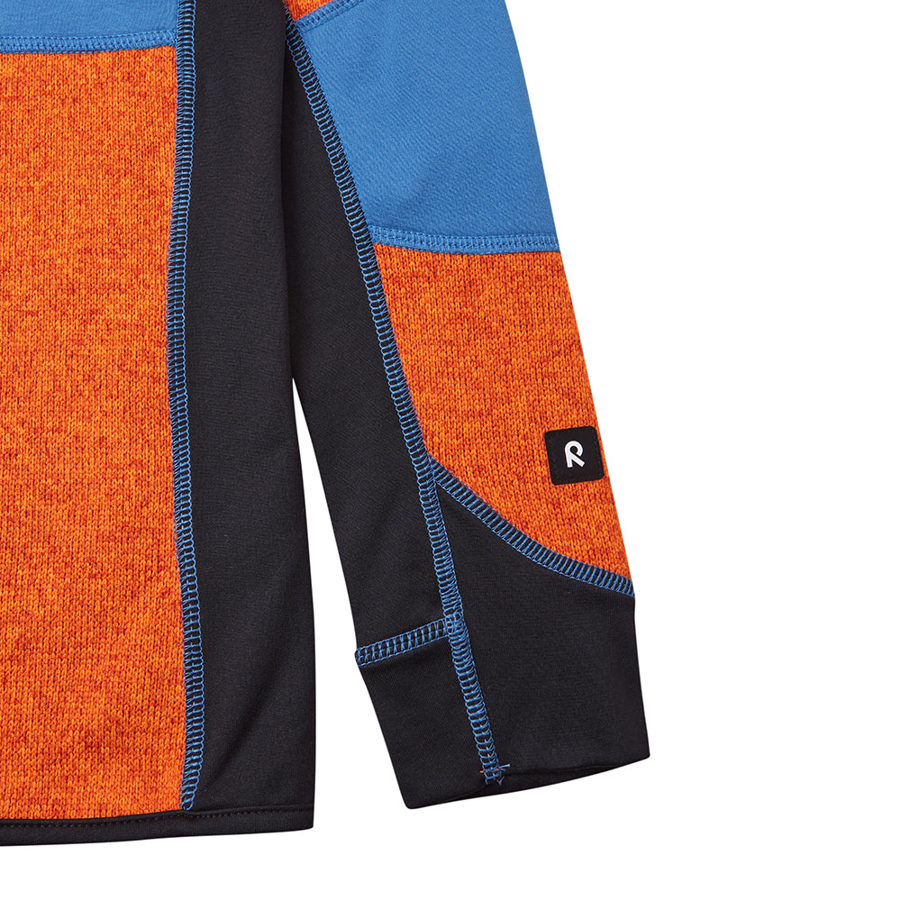 Reima Boys Technical Fleece Sweater (True Orange)
