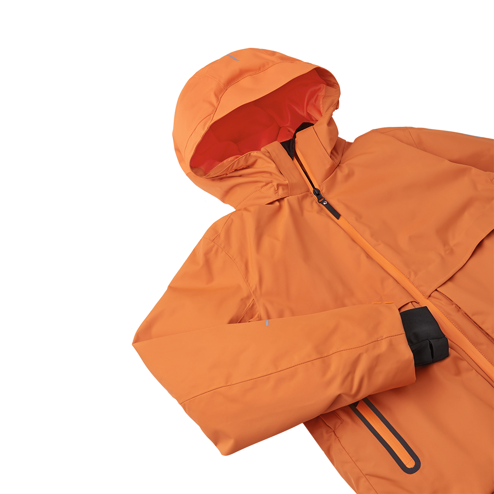 Reima Boys Tirro Waterproof Ski Jacket (Autumn Orange)
