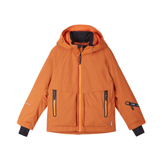 Reima Boys Tirro Waterproof Ski Jacket (Autumn Orange)