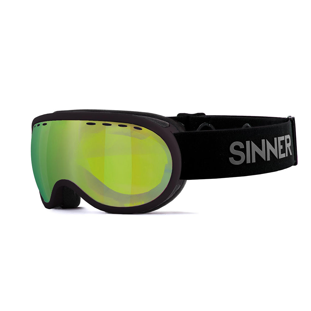 Sinner Vorlage S Youth Ski Goggles 10 yrs + (Black)