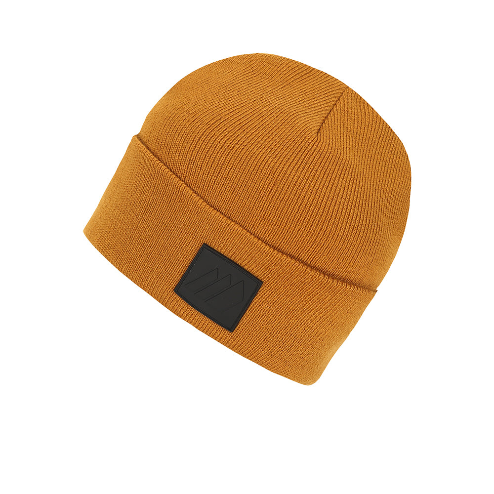 Skogstad kids knit beanie in yellow