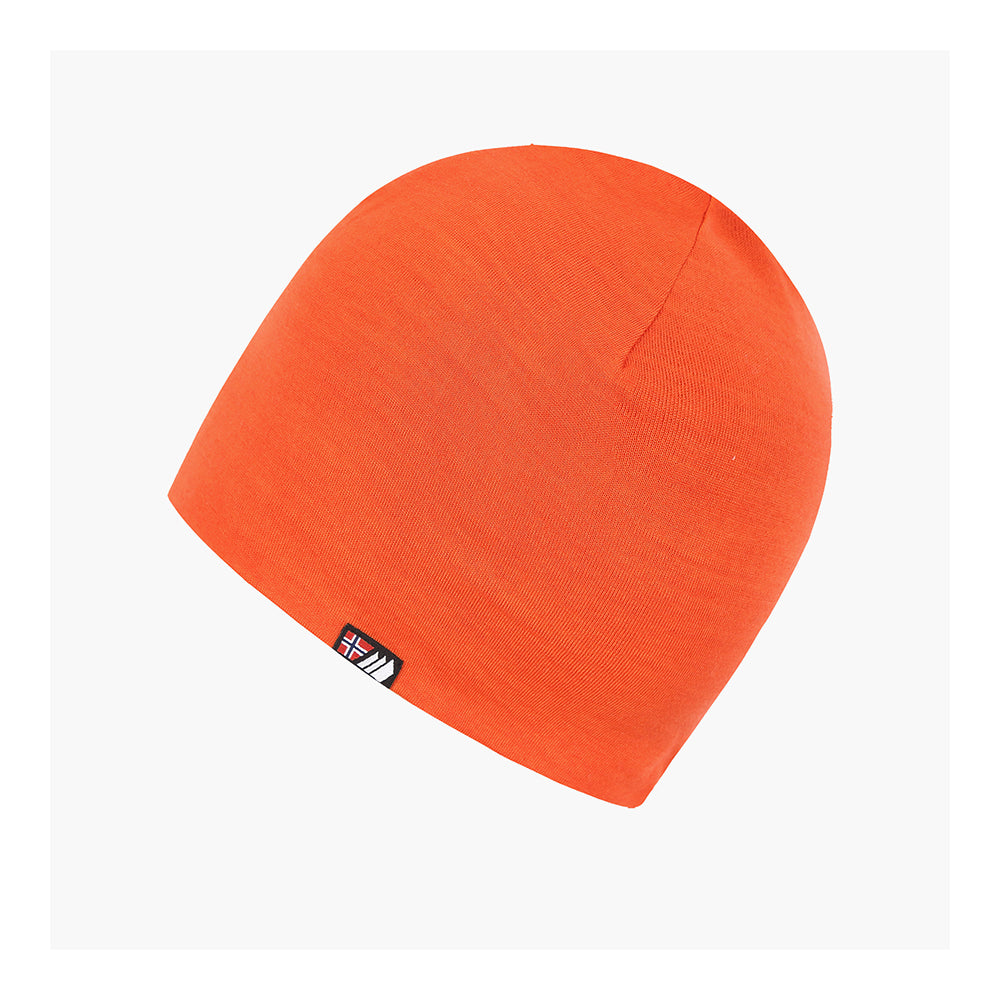 Skogstad Baby Kids Merino Wool Hat (Warm Orange)