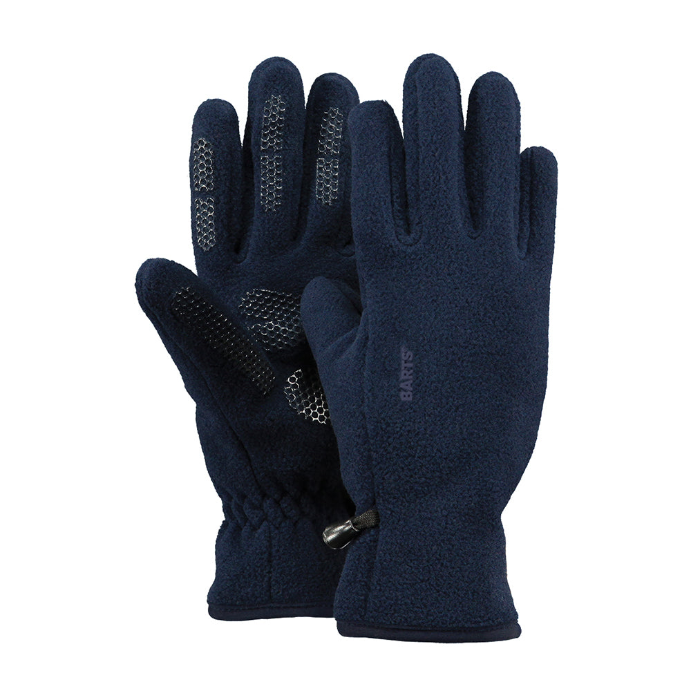 Barts kids fleece gloves in navy