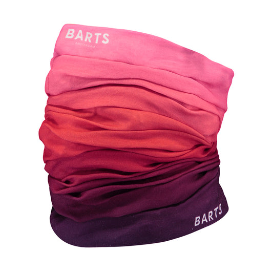 Barts kids neck warmer in dip dye pink