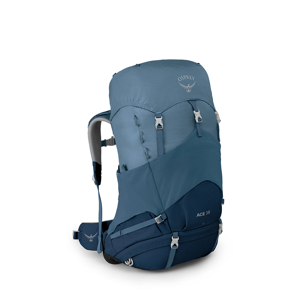 Osprey Ace 38 youth backpack in blue