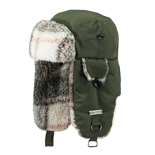 Barts kids kamikaze trapper hat in green