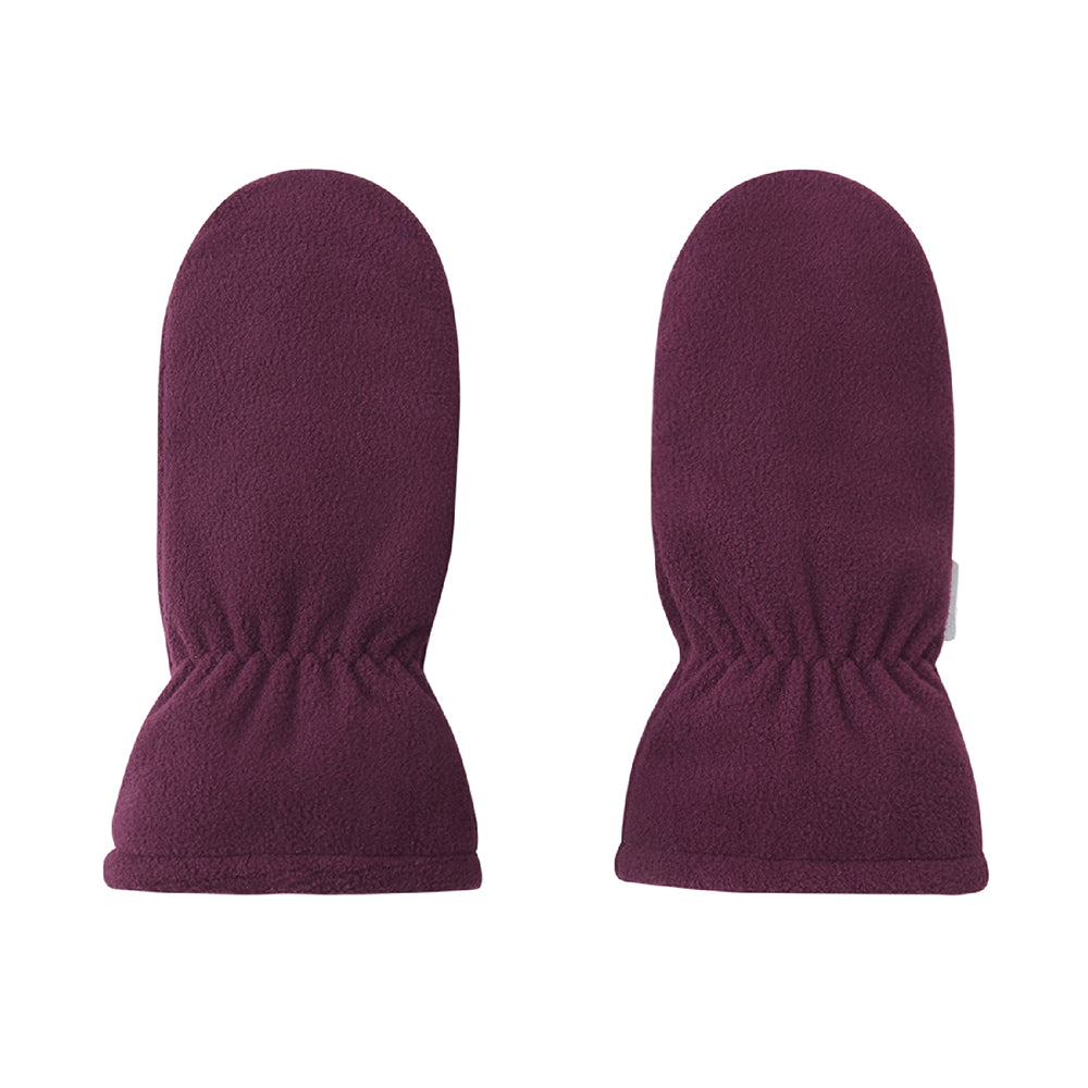 Reima kids fleece mittens in purple