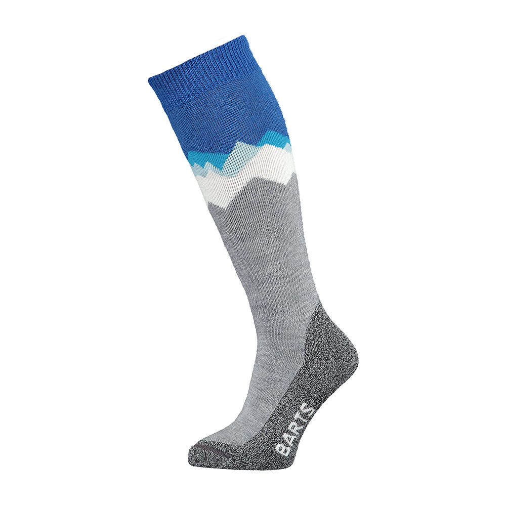 Barts kids ski socks mountains in blue