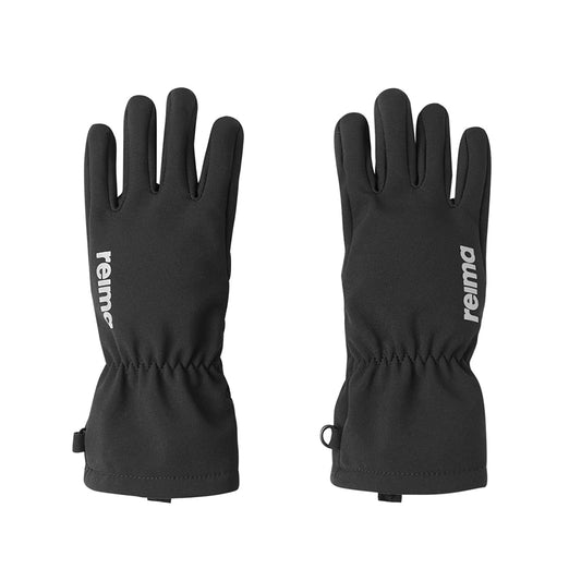 Reima Kids Softshell Gloves (Black)