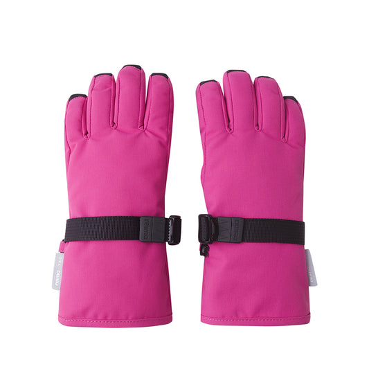 Reima Tartu kids winter gloves in pink