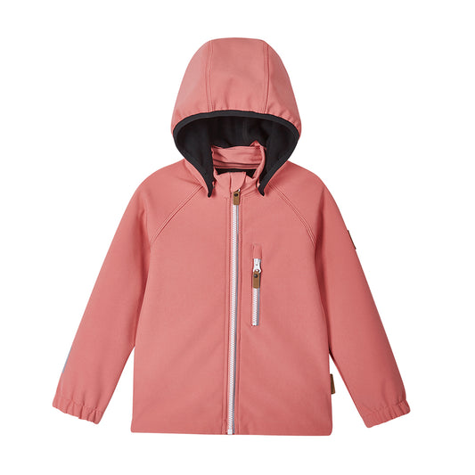 Reima Kids Vantti Softshell Jacket (Pink Coral)