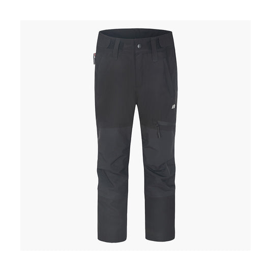 Skogstad kids waterproof hiking trousers in black