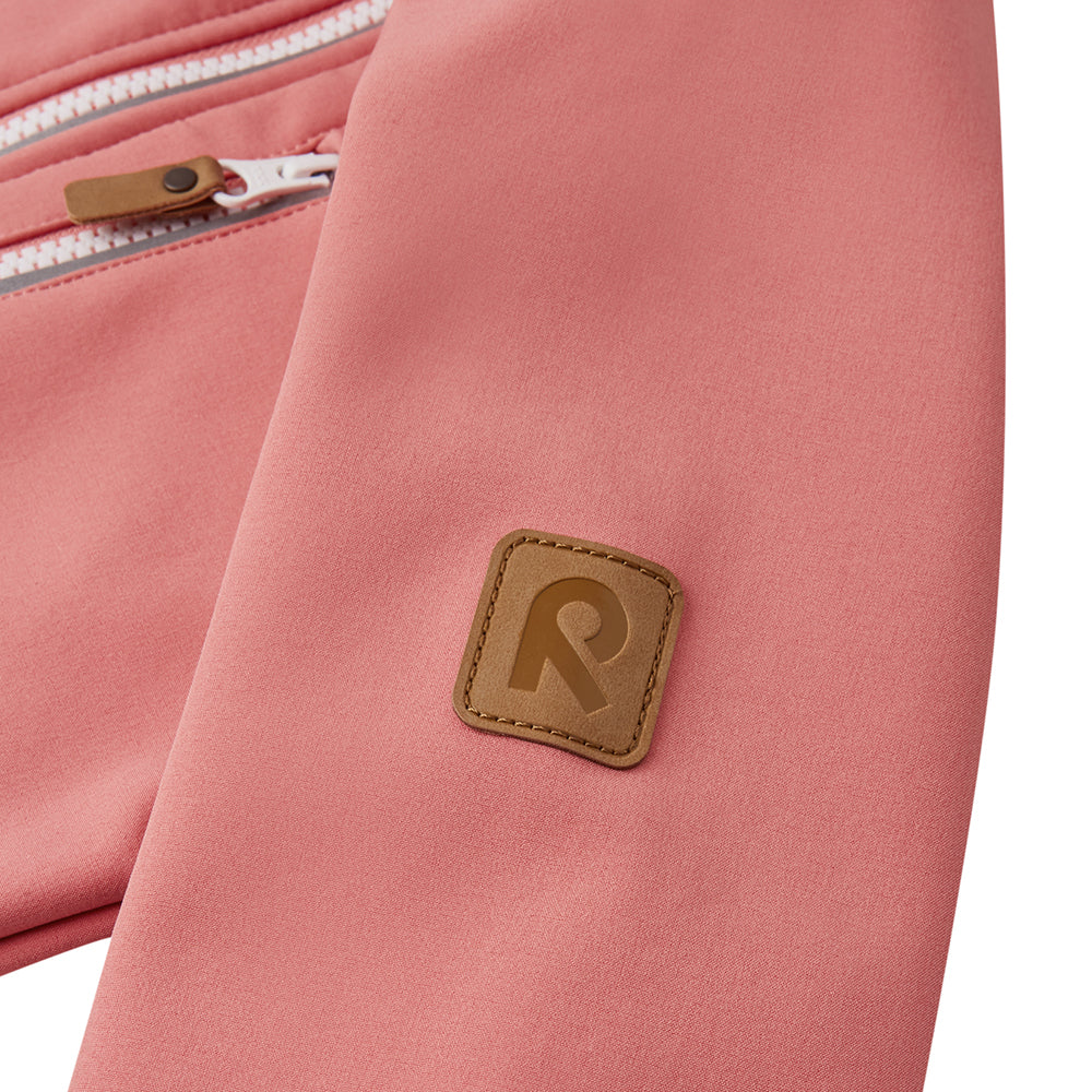 Reima Kids Vantti Softshell Jacket (Pink Coral)