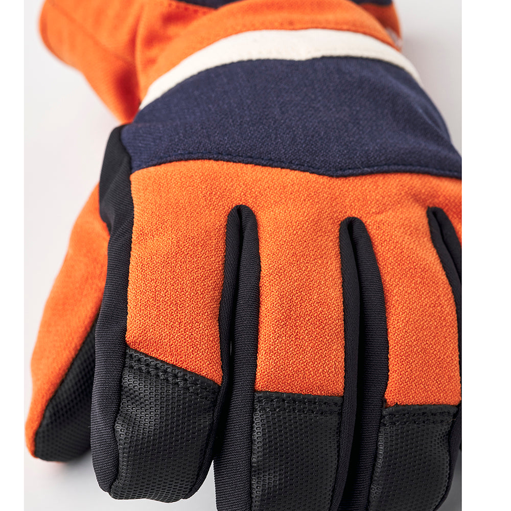 Hestra GoreTex Atlas Kids Ski Gloves (Orange) Little Adventure Shop