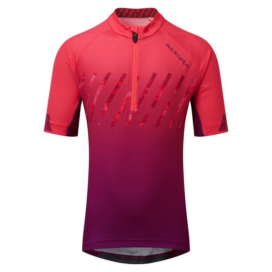 Altura Airstream Kids Short Sleeve Cycling Jersey (Pink)