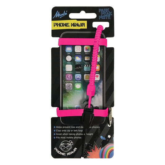 Manbi Ninja phone strap in Pink