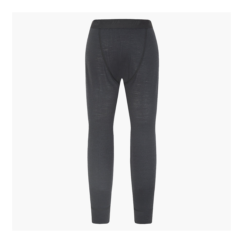 Skogstad boys merino thermal bottoms in black