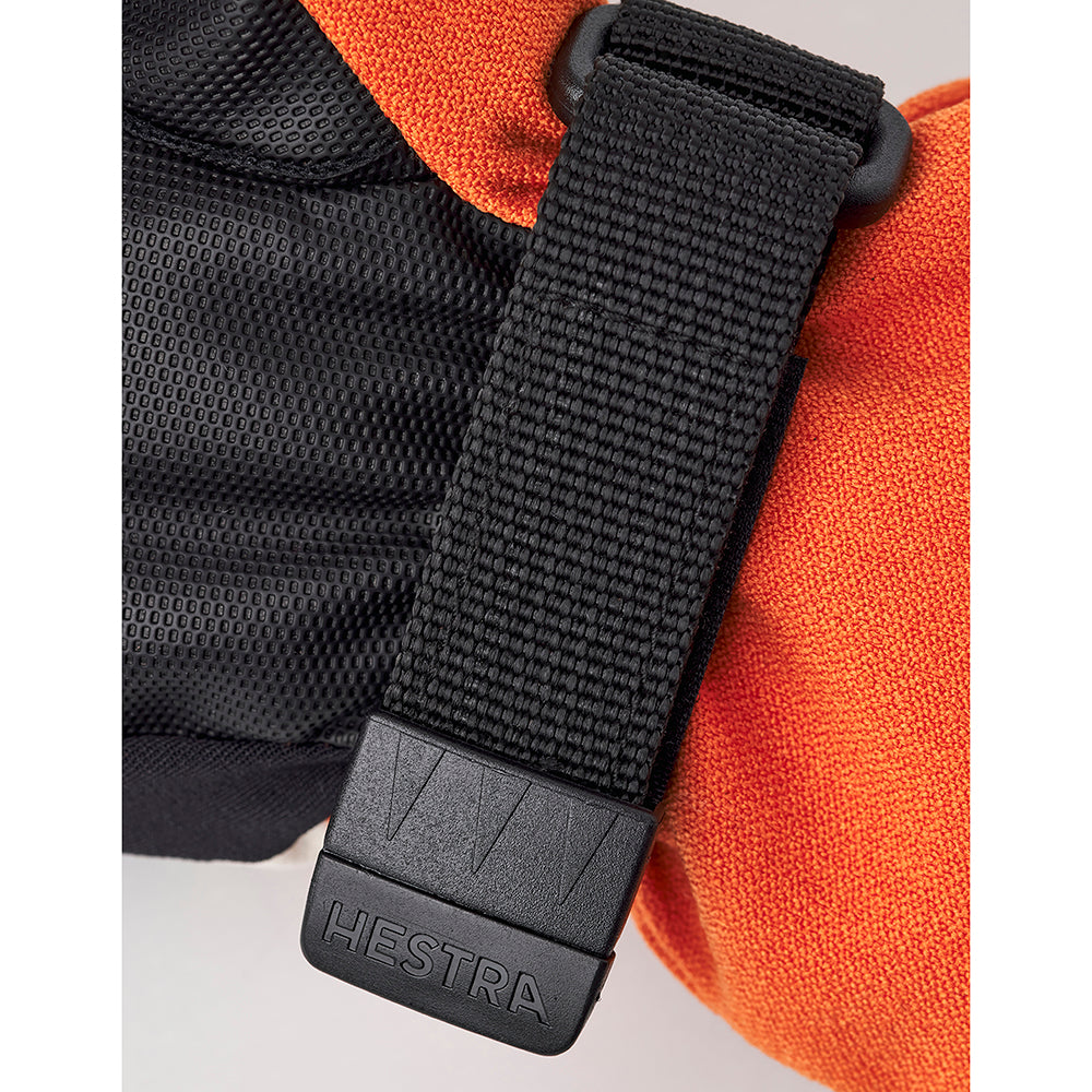 Hestra GoreTex Atlas Kids Ski Gloves (Orange) Little Adventure Shop