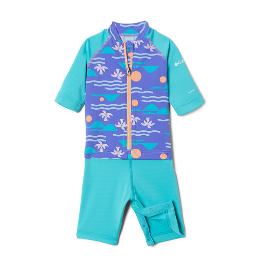 Columbia Sandy Shores™ Sunguard Suit (Purple Seaside)